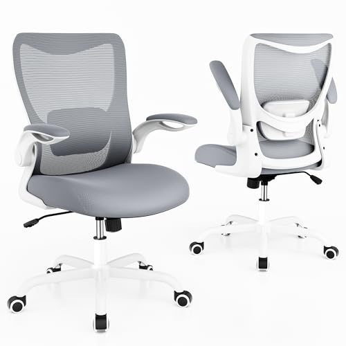 Black Ergonomic Mesh Office Chair with Lumbar Support A569