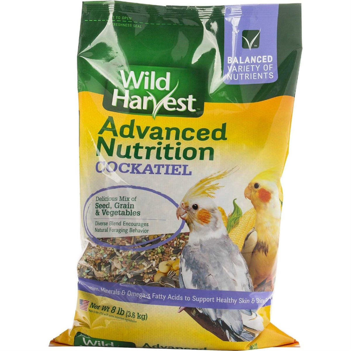 Cockatiel Advanced Nutrition Diet J24875