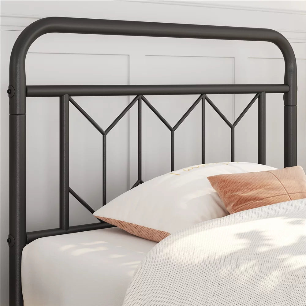 Twin Black Metal Bed Frame I633594