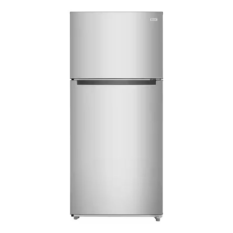Top Freezer Refrigerator in Stainless Steel Look Q7367