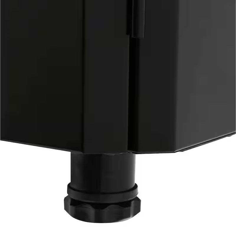 24-Gauge Steel 2-Door Garage Base Cabinet in Black X26935