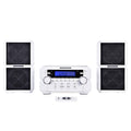 3-Piece Compact CD Shelf System with AM/FM Stereo Radio and Bluetooth W949059
