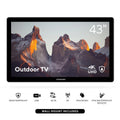 43 Outdoor Partial Shade 4K UHD LED TV with Waterproof Remote F42667