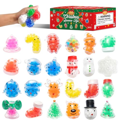 24PCS Christmas Squishy Toys X949