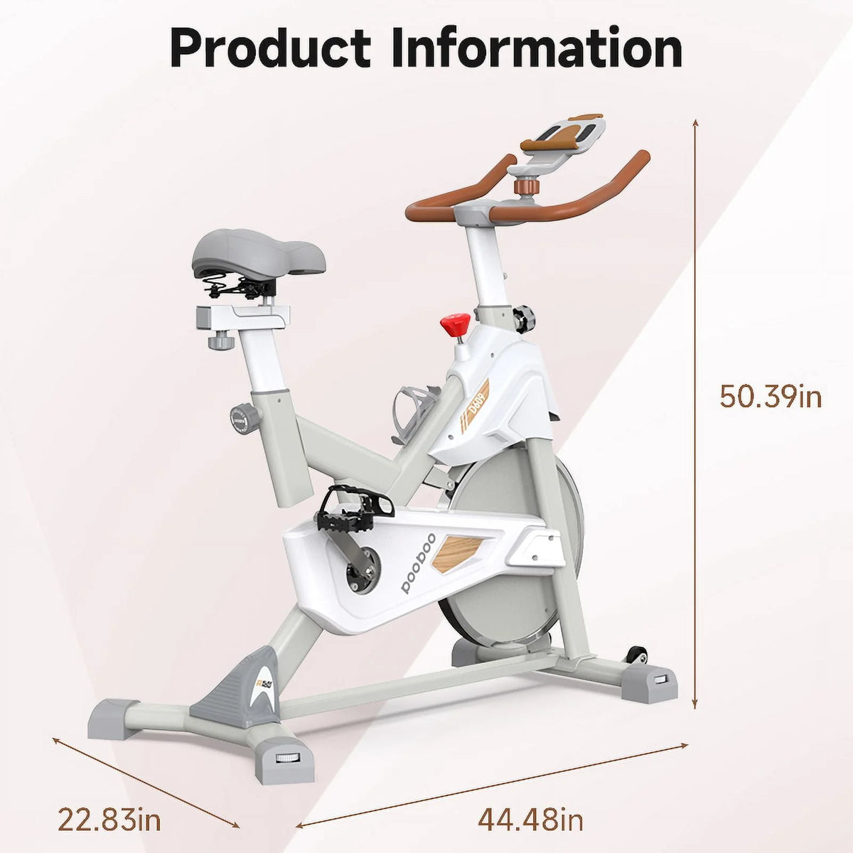 Magnetic Stationary Indoor Cycling Exercise Bike 350 Lb J68952