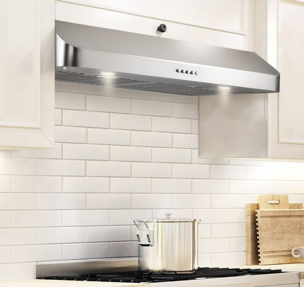 30 Inch Under Cabinet Range Hood Stainless Steel 400 CFM I7759
