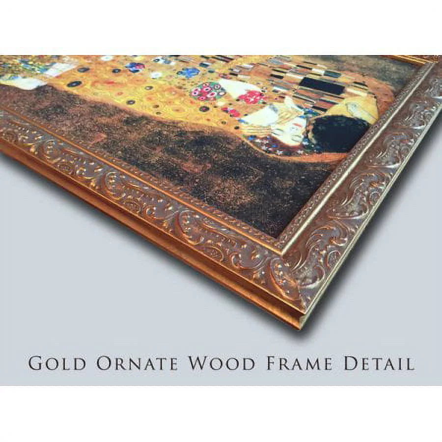Gold Ornate Wood Framed Art Print W52149