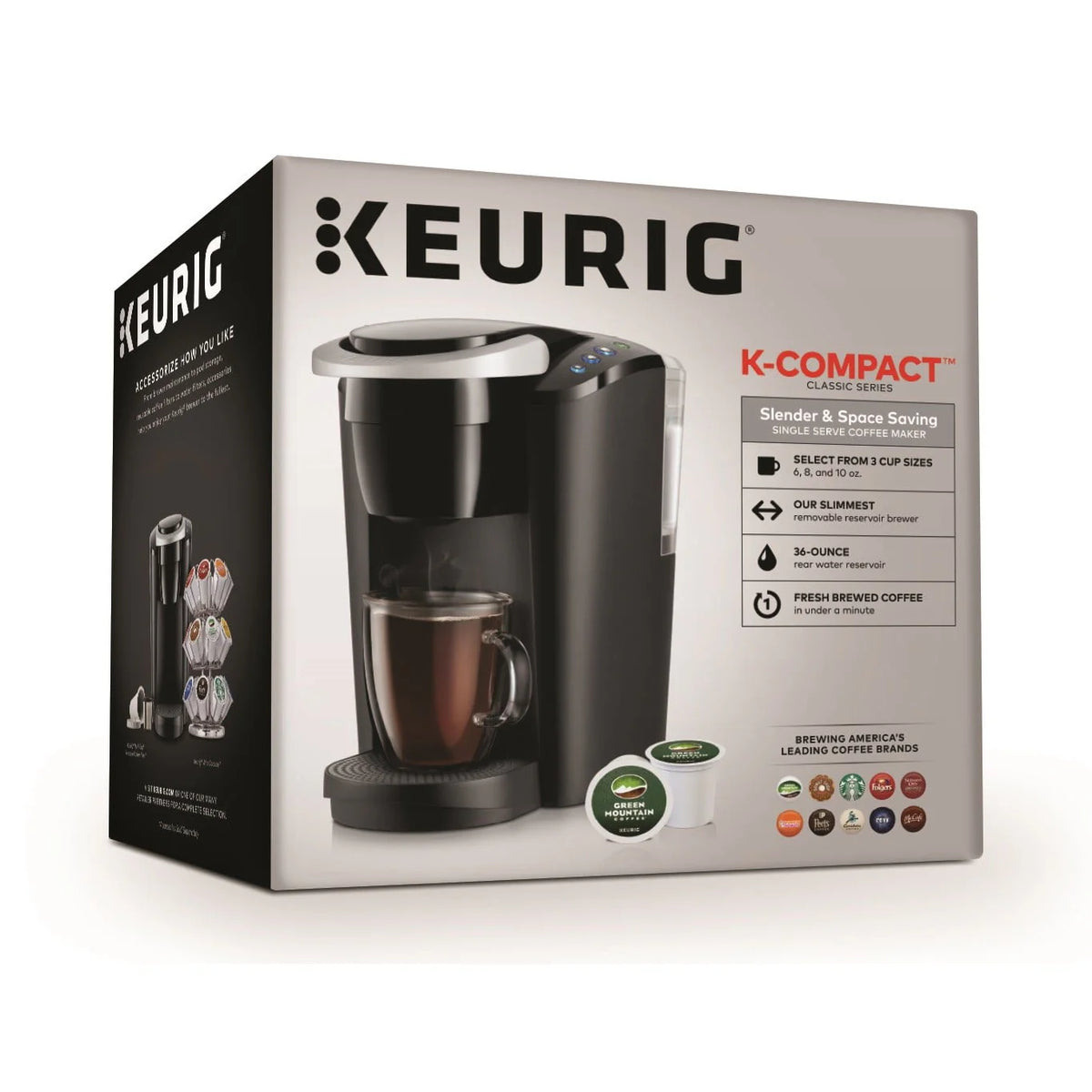 Black Single-Serve K-Cup Pod Coffee Maker H91750