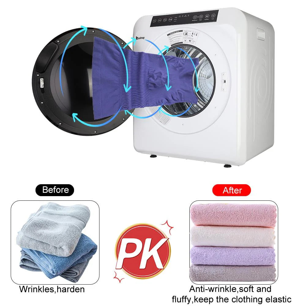 White Stainless Electric Dryer A406246