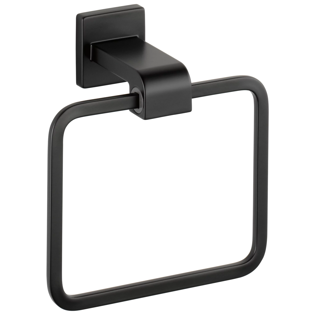 Towel Ring, Matte Black M442