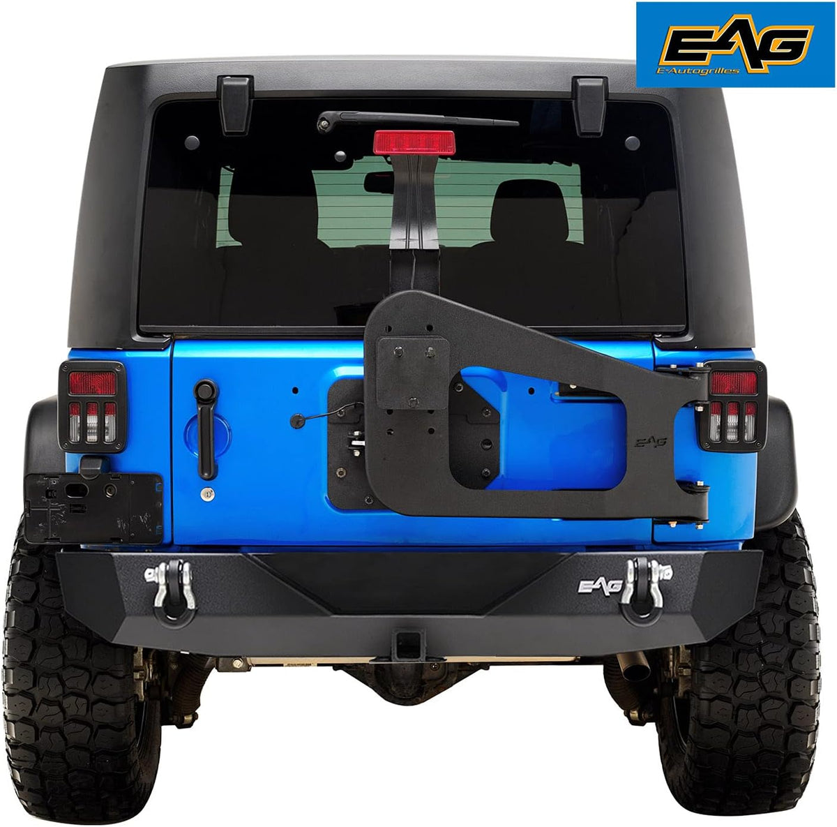 Rear Bumper with Tire Carrier & Adjustable Tire Mount G26902