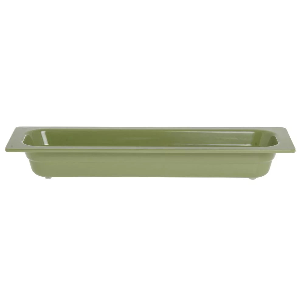 Willow Green Melamine Cold Food Pan F1499