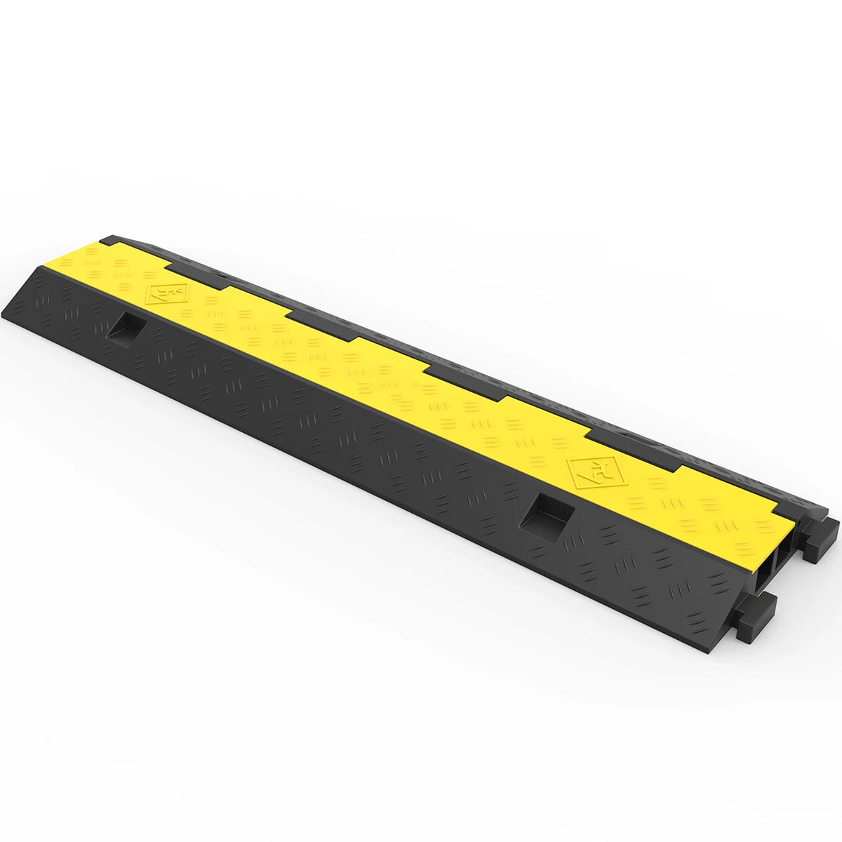 3 Pcs 2-Cable Rubber Electrical Wire Cover Protector Ramp B259