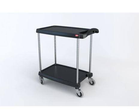 Purple 2-Shelf Utility Cart W191