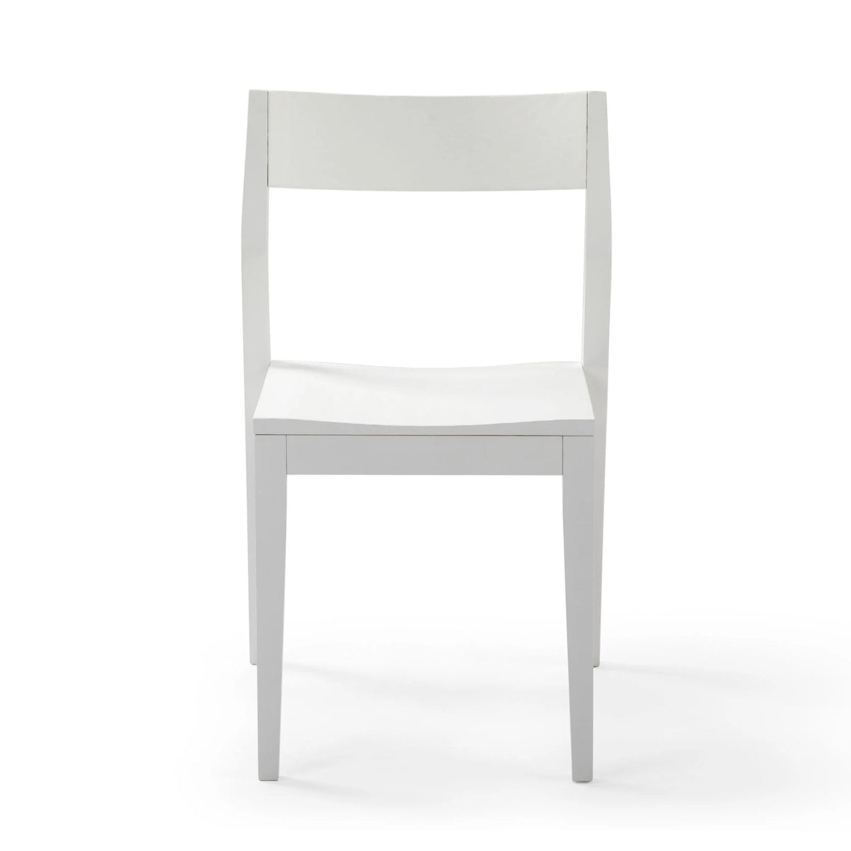 White Wooden Dining Chair O641
