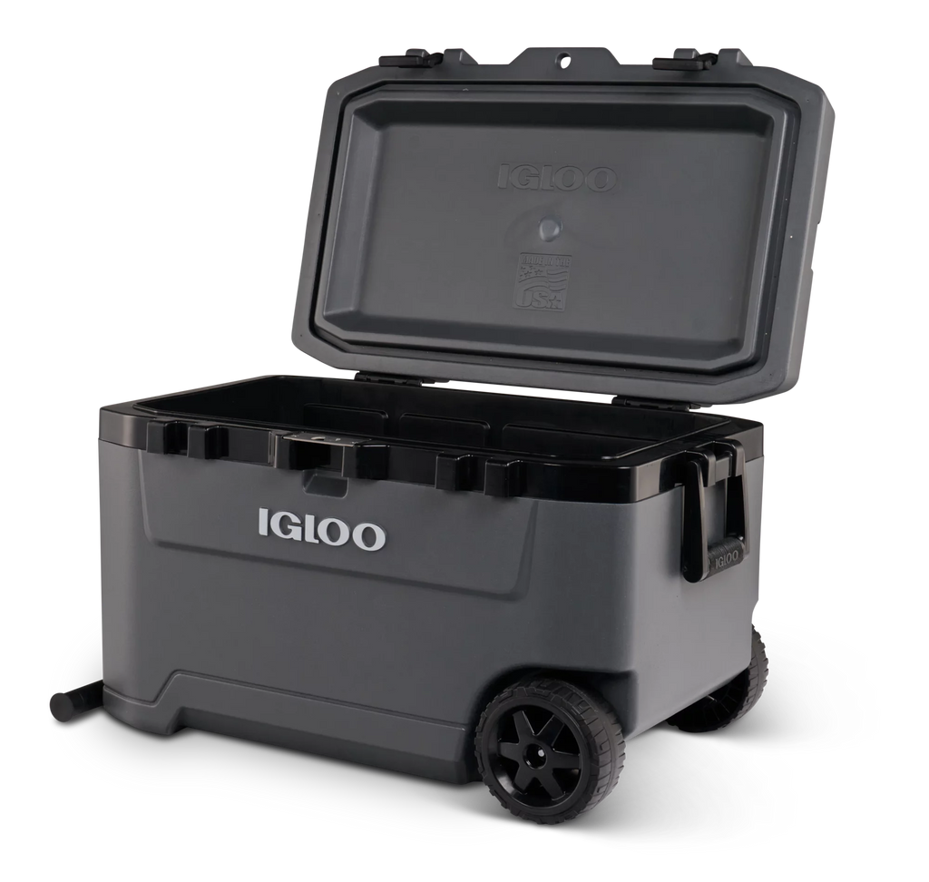 72 Quart Wheeled Ice Chest Cooler Y595