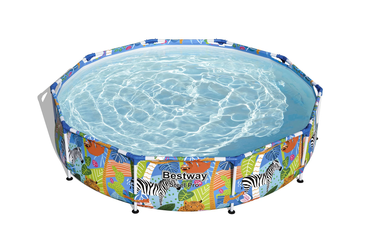 10 ft. Round Metal Frame Above Ground Pool N905731