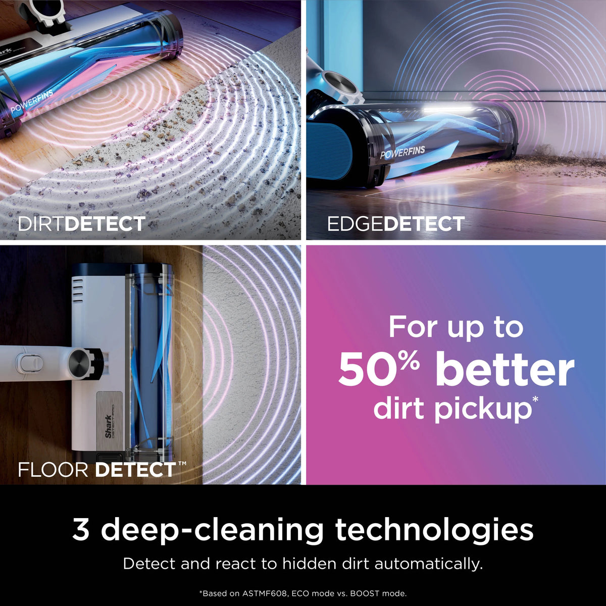 Cordless Stick Vacuum with PowerFins Brushroll N815