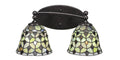 Two Light Bath Bar Dark Granite E60727