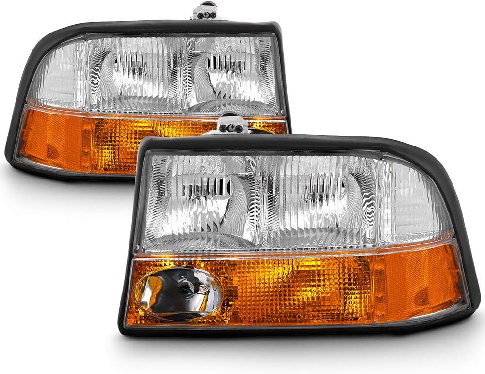 1998-2004 GMC Sonoma Headlights Driver & Passenger Side P951835