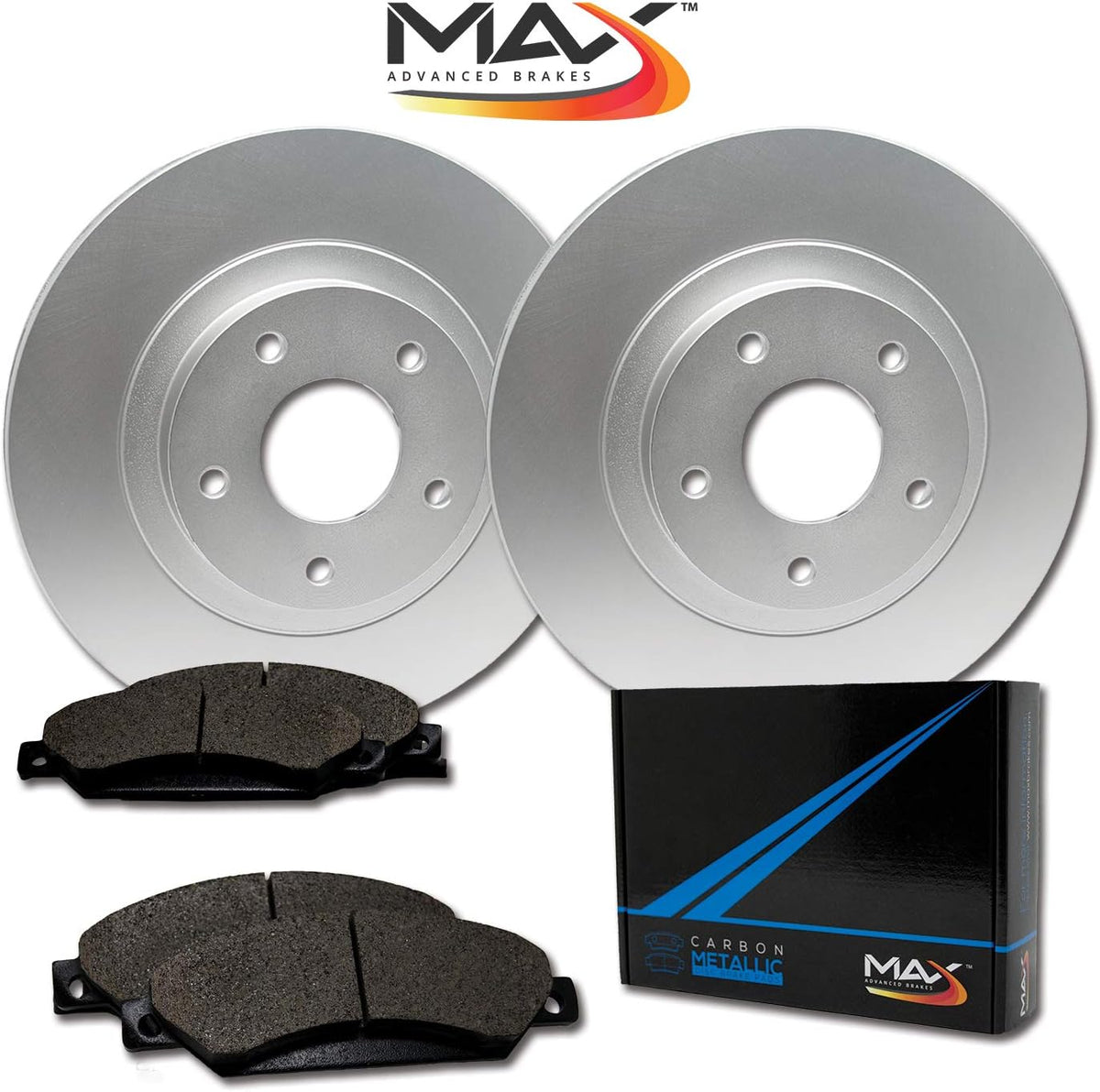 Geomet OE Rotors with Carbon Metallic Pads U4442