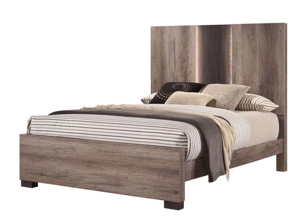 Queen Size Bed Chest Nightstand Set Z101