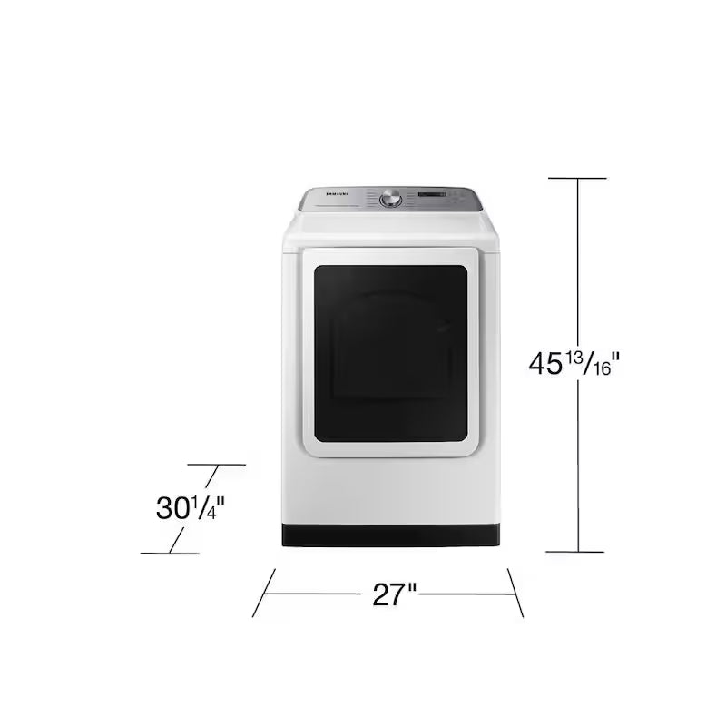 7.4 cu. ft. Electric Dryer with Steam Sanitize in White P4118