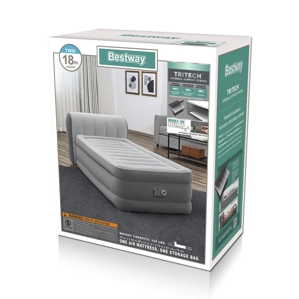 Queen Air Mattress with Built-in Pump P5673
