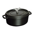 5.75 Qt Cast Iron Dutch Oven in Black Z74375
