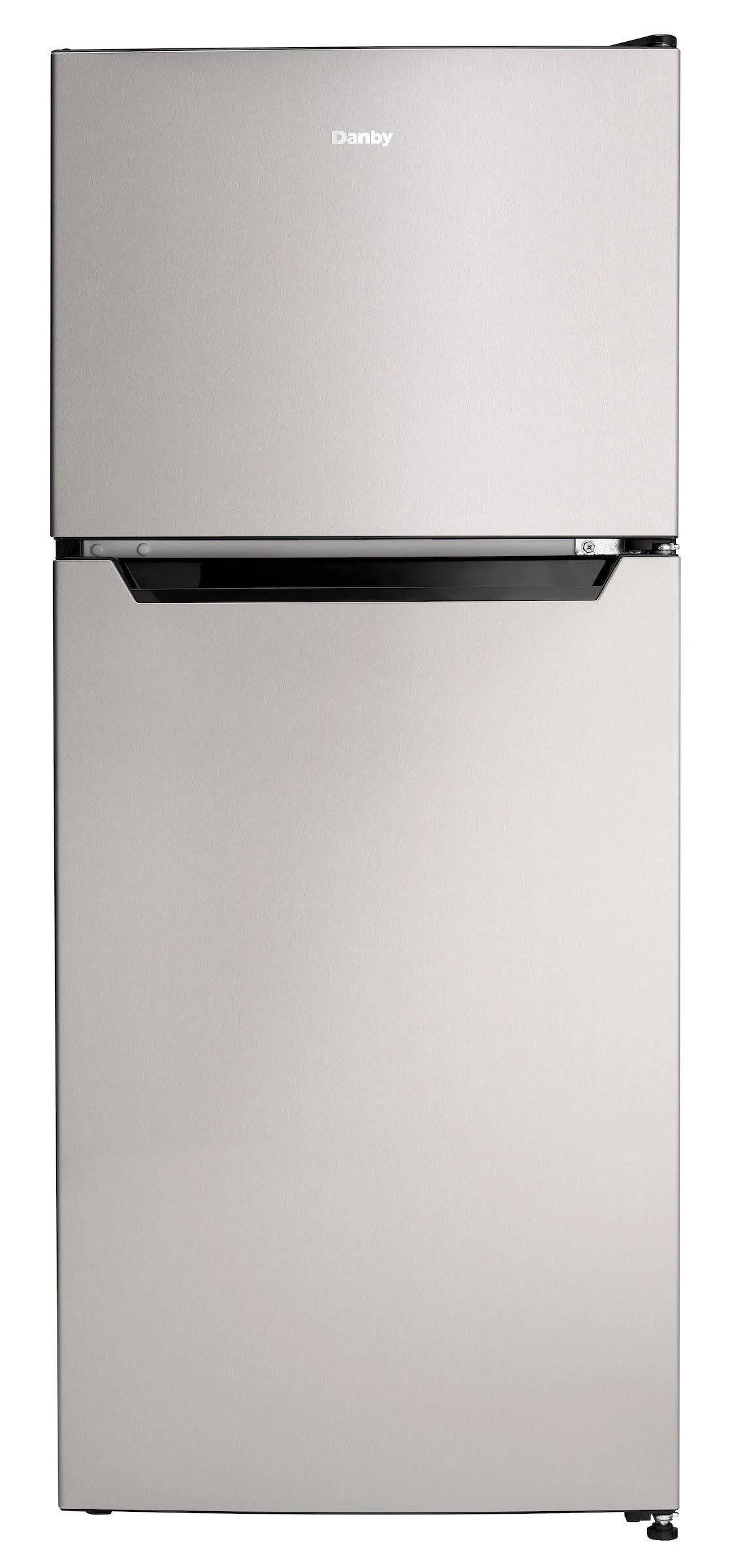 Stainless Steel Top Freezer Compact Refrigerator V584023