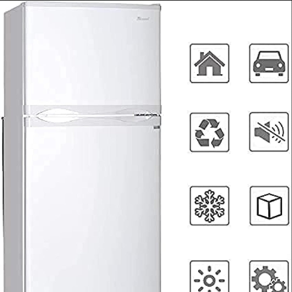 Propane Refrigerator with Freezer 6.1 cu.ft White D932