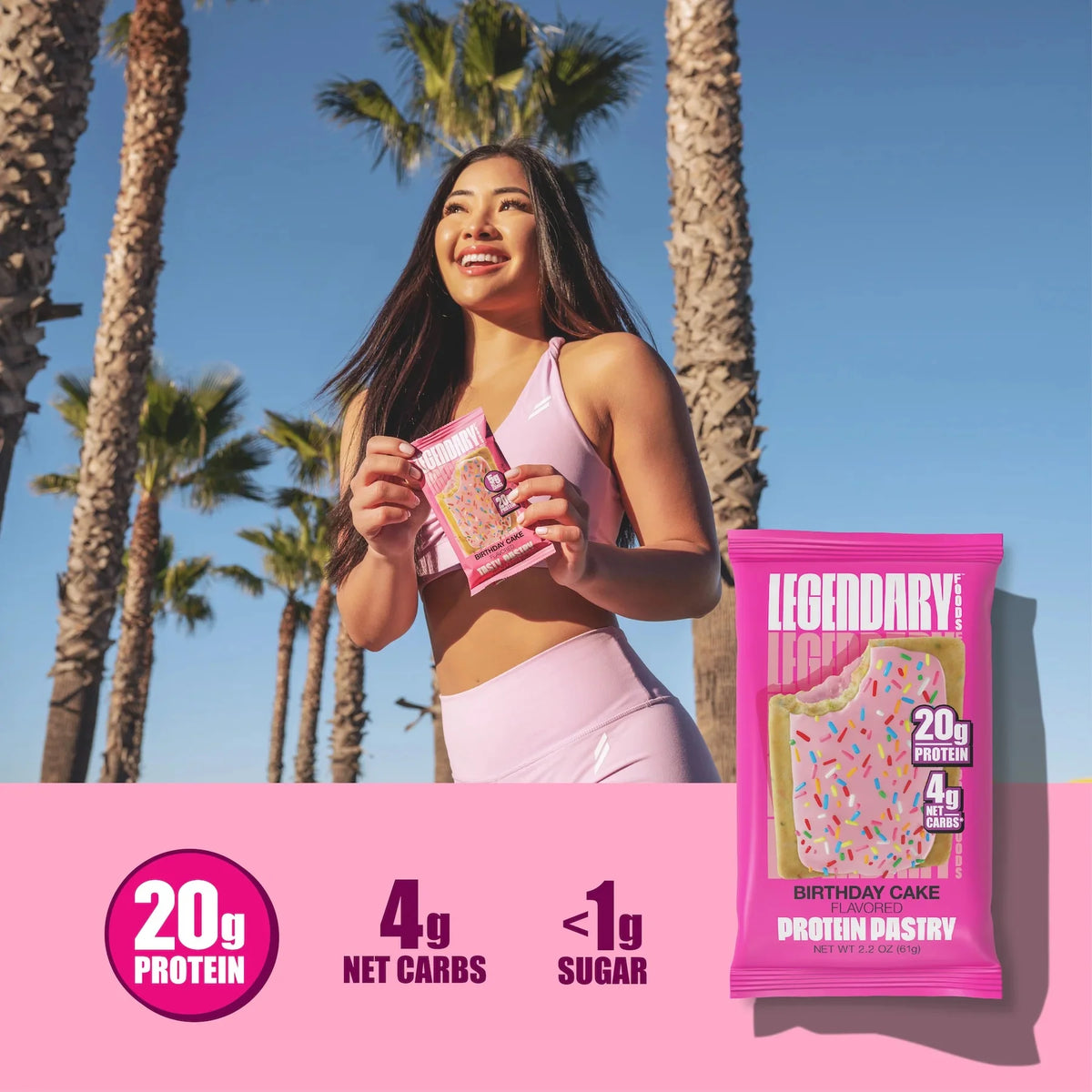 Low Carb Protein Pastry Snack Pack 8CT M494470