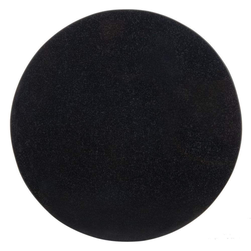 Gold Black Accent Table D3850