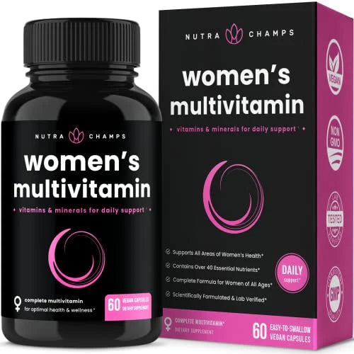 Women's Daily Multivitamin Vegan Capsules D3060