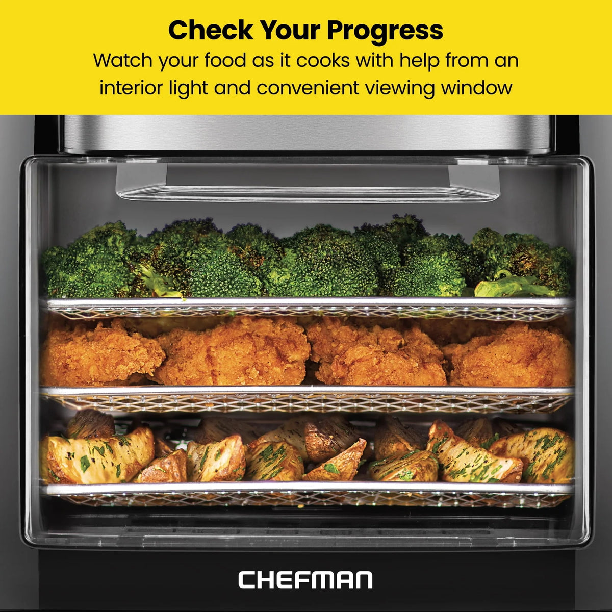 10 Qt. Digital Air Fryer+ Rotisserie, Black N286