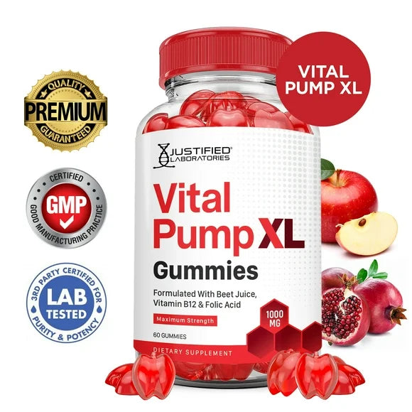 Beet Juice Pomegranate B12 Vegan Gummies B553