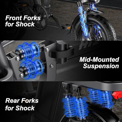 Foldable Electric Bike with 700W Motor and 480Wh Battery F78083