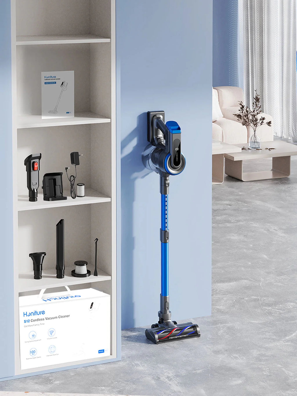 Cordless Stick Vacuum Cleaner Lightweight S15697
