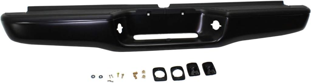 Black Steel Step Bumper for Toyota Tacoma 1995-2004 J743
