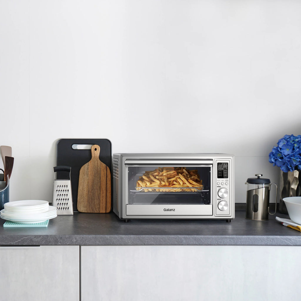 1.1 Cu.Ft. Digital Stainless Steel Toaster Oven with Air Fry E494