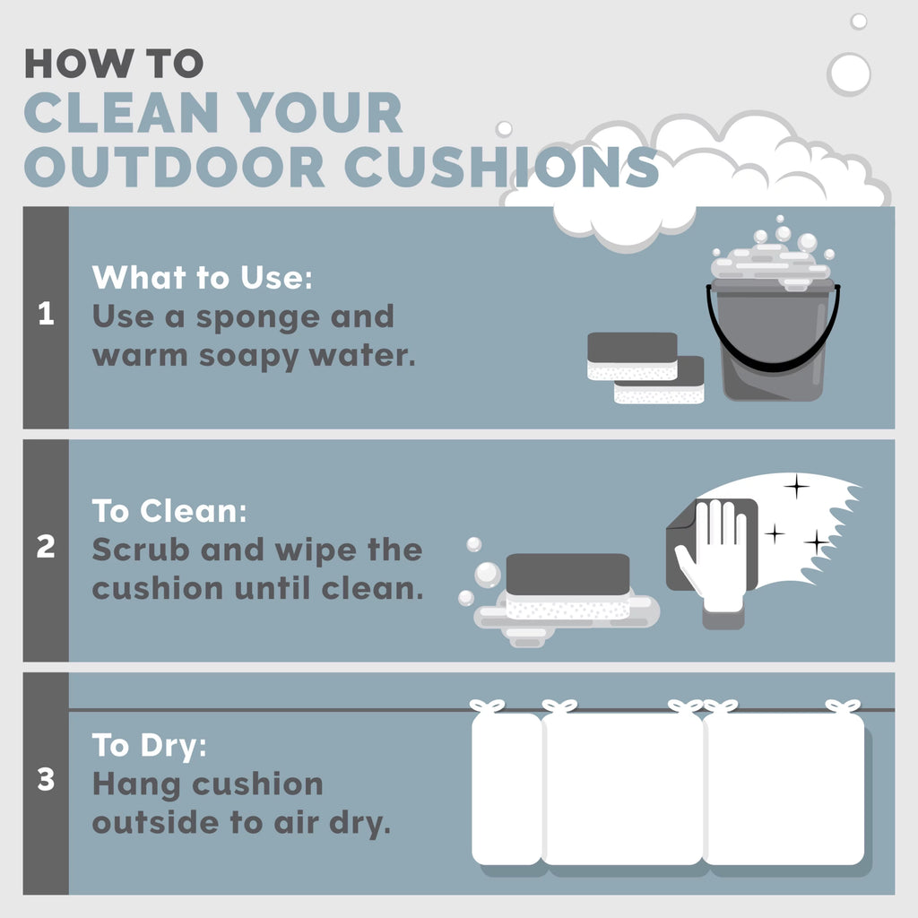 Grey Rectangle Outdoor Chair Cushion Y32241