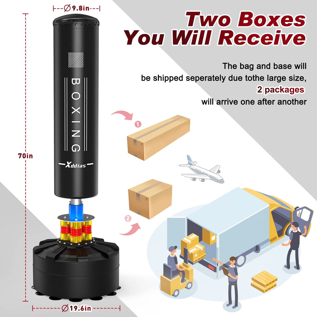 Freestanding Punching Bag with Stand H602720