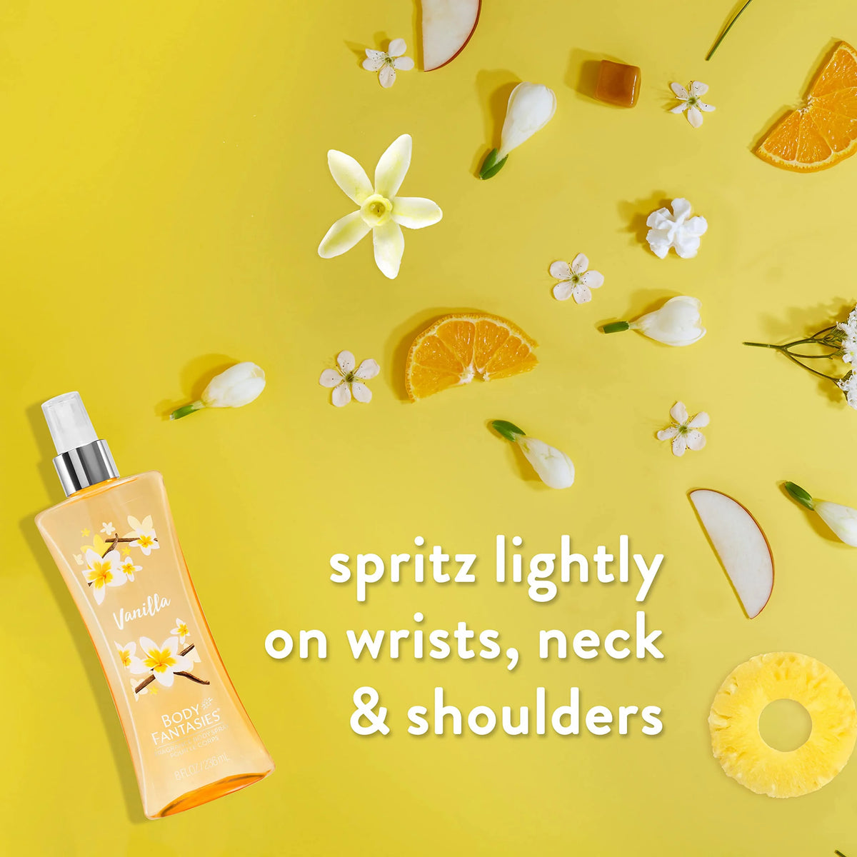 Vanilla Body Spray 8 fl oz (Pack of 2) K661517