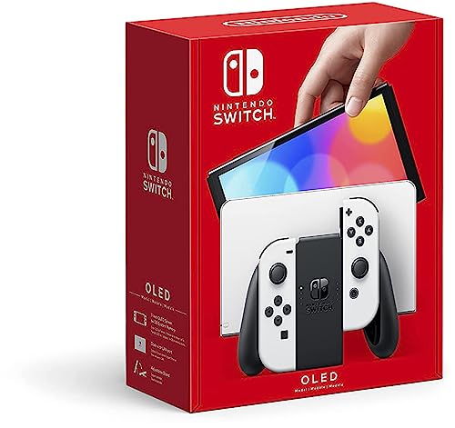 Nintendo Switch OLED Model with White Joy-Con W65084