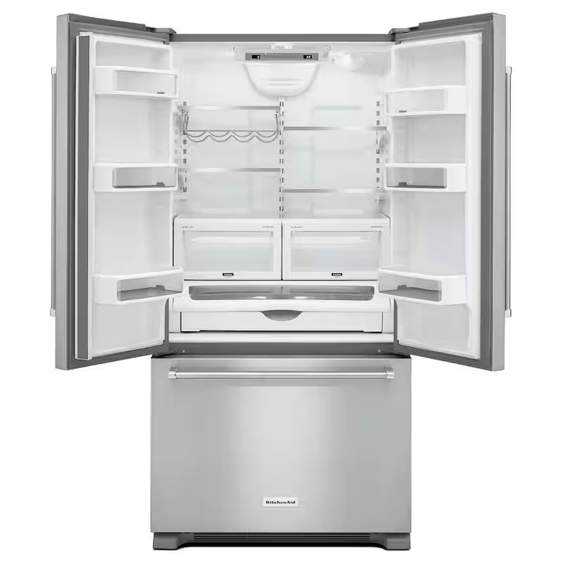 21.9 cu. ft. Black Stainless French Door Refrigerator K77850