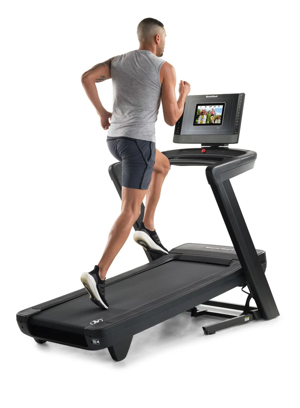 Incline Treadmill with 10” Pivoting Touchscreen J941