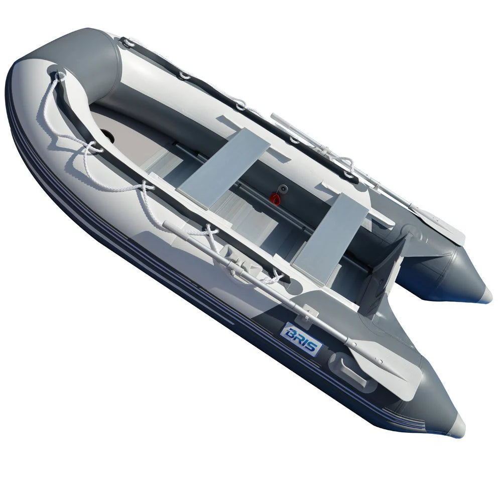 9.8 Ft. Inflatable Boat Dinghy Tender Raft with Aluminum Floor Z145856