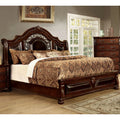 California King Brown Cherry Panel Bed D61563
