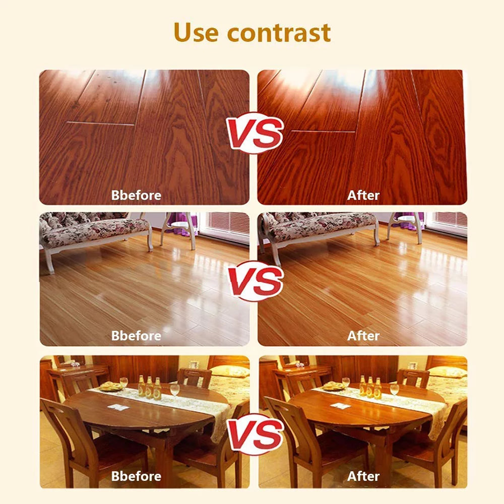 2Pcs Natural Beeswax Wood Furniture Cleaner and Polish Q582128