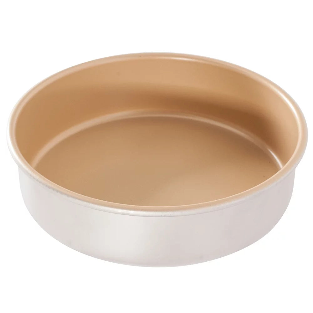 Natural Aluminum NonStick Round Layer Cake Pan J724335